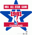 NBA All-Star Game 1980-1981 Logo Print Decal