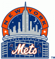 New York Mets 1993-1998 Stadium Logo Print Decal