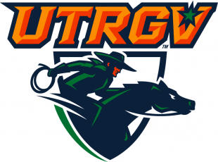 UTRGV Vaqueros 2015-Pres Alternate Logo 01 Print Decal