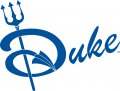Duke Blue Devils 1992-Pres Alternate Logo Print Decal