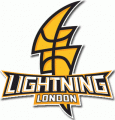 London Lightning 2011-Pres Primary Logo Iron On Transfer