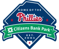 Philadelphia Phillies 2005-Pres Stadium Logo 01 Print Decal