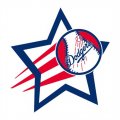 Los Angeles Dodgers Baseball Goal Star logo Print Decal