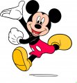 Mickey Mouse Logo 11 Print Decal