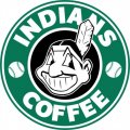 Cleveland Indians Starbucks Coffee Logo Iron On Transfer