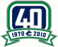 Vancouver Canucks 2010 11 Anniversary Logo Iron On Transfer