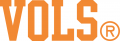 Tennessee Volunteers 1983-2014 Wordmark Logo Print Decal
