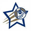 Kansas City Royals Baseball Goal Star logo Print Decal
