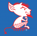 DePaul Blue Demons 1979-1998 Alternate Logo Iron On Transfer