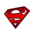 Superman Logo 04 Iron On Transfer