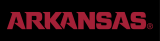 Arkansas Razorbacks 2014-Pres Wordmark Logo 05 Print Decal
