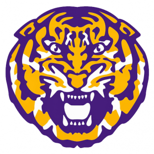 LSU Tigers 2014-Pres Alternate Logo 03 Print Decal