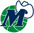 Dallas Mavericks 1980 81-2000 01 Alternate Logo Print Decal