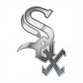 Chicago White Sox Silver Logo Print Decal