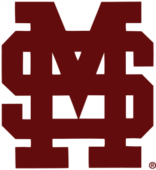 Mississippi State Bulldogs 1984-Pres Alternate Logo 01 Print Decal