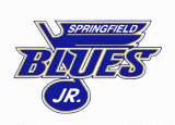 Springfield Junior Blues 1999 00-2004 05 Primary Logo Iron On Transfer