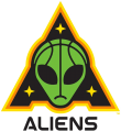 Aliens 2019-Pres Primary Logo Print Decal