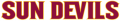Arizona State Sun Devils 2011-Pres Wordmark Logo 13 Print Decal
