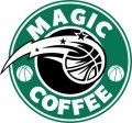 Orlando Magic Starbucks Coffee Logo Iron On Transfer