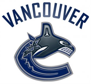 Vancouver Canucks Plastic Effect Logo Print Decal