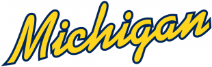 Michigan Wolverines 1996-Pres Wordmark Logo 06 Iron On Transfer