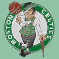 Boston Celtics Plastic Effect Logo Print Decal