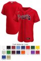 Atlanta Braves Custom Letter and Number Kits for Alternate Jersey 03 Twill Material