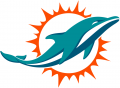 Miami Dolphins 2018-Pres Primary Logo Print Decal