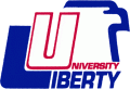 Liberty Flames 1988-2003 Primary Logo Print Decal