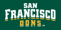 San Francisco Dons 2012-Pres Wordmark Logo 04 Iron On Transfer