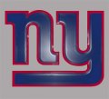 New York Giants Plastic Effect Logo Print Decal