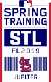 St.Louis Cardinals 2019 Event Logo Print Decal