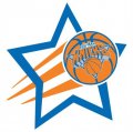 New York Knicks Basketball Goal Star logo Print Decal