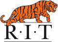 RIT Tigers 1976-2003 Primary Logo Print Decal