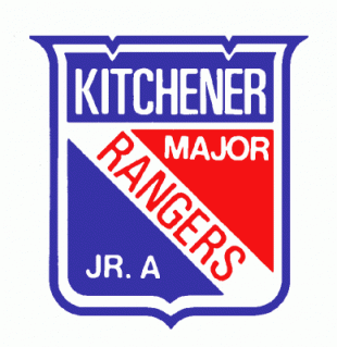 Kitchener Rangers 1979 80-1990 91 Primary Logo Iron On Transfer