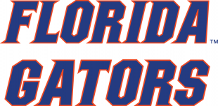 Florida Gators 2013-Pres Wordmark Logo 06 Print Decal