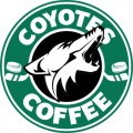 Arizona Coyotes Starbucks Coffee Logo Iron On Transfer