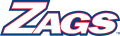 Gonzaga Bulldogs 1998-Pres Wordmark Logo 01 Print Decal