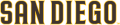 San Diego Padres 2012-2019 Stadium Logo Iron On Transfer