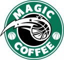 Orlando Magic Starbucks Coffee Logo Print Decal