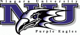 Niagara Purple Eagles 2001-Pres Primary Logo Print Decal