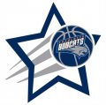 Charlotte Bobcats Basketball Goal Star logo Iron On Transfer