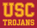 Southern California Trojans 2000-2015 Wordmark Logo 02 Iron On Transfer