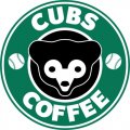 Chicago Cubs Starbucks Coffee Logo Iron On Transfer