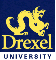 Drexel Dragons 1985-2001 Primary Logo Print Decal