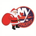 New York Islanders Santa Claus Logo Iron On Transfer