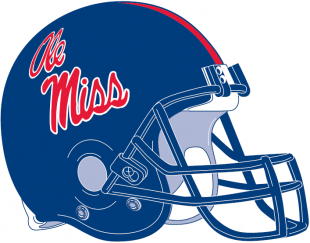 Mississippi Rebels 1996-Pres Helmet Iron On Transfer