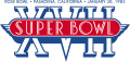 Super Bowl XVII Logo Print Decal