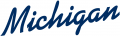 Michigan Wolverines 1996-Pres Wordmark Logo 05 Print Decal