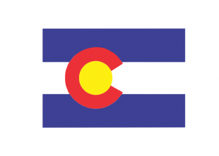 Colorado State Flag Iron On Transfer